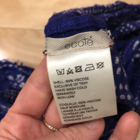 Purple infinite scarf - Ecote - Picture 2 of 4